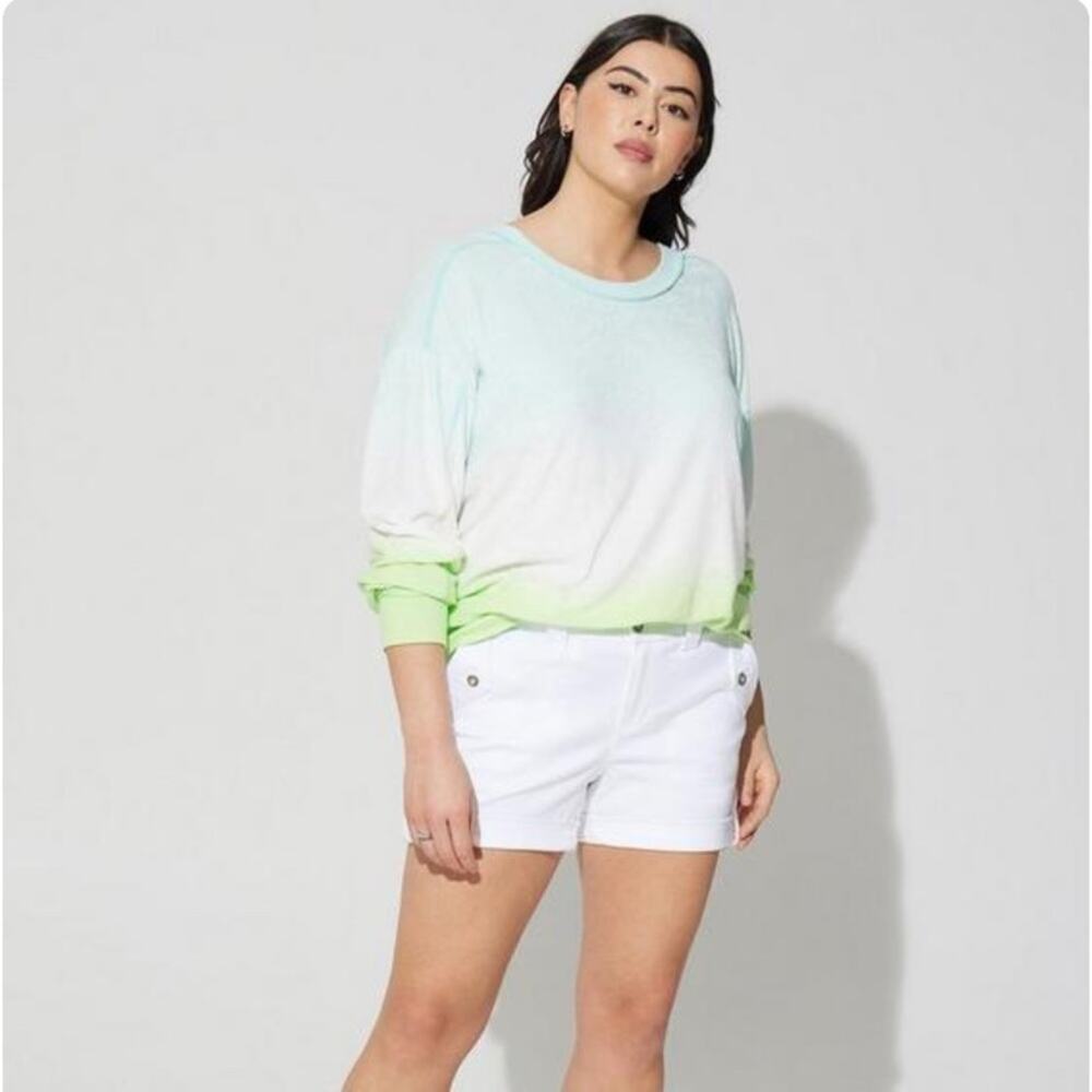 Torrid Reverse Terry Drop Shoulder Sweatshirt size 2